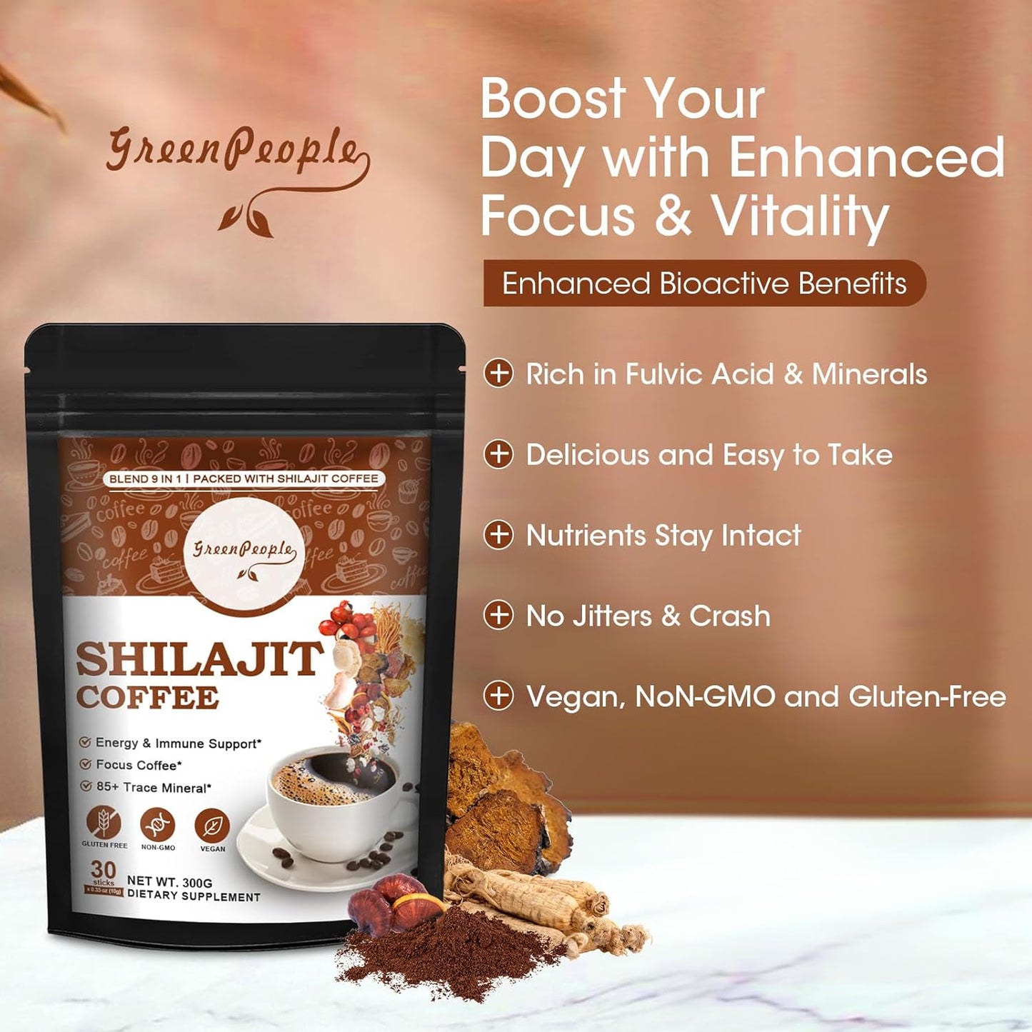 Himalayan Shilajit Resin Coffee