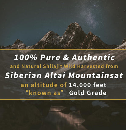 Pure Himalayan Organic Shilajit Resin