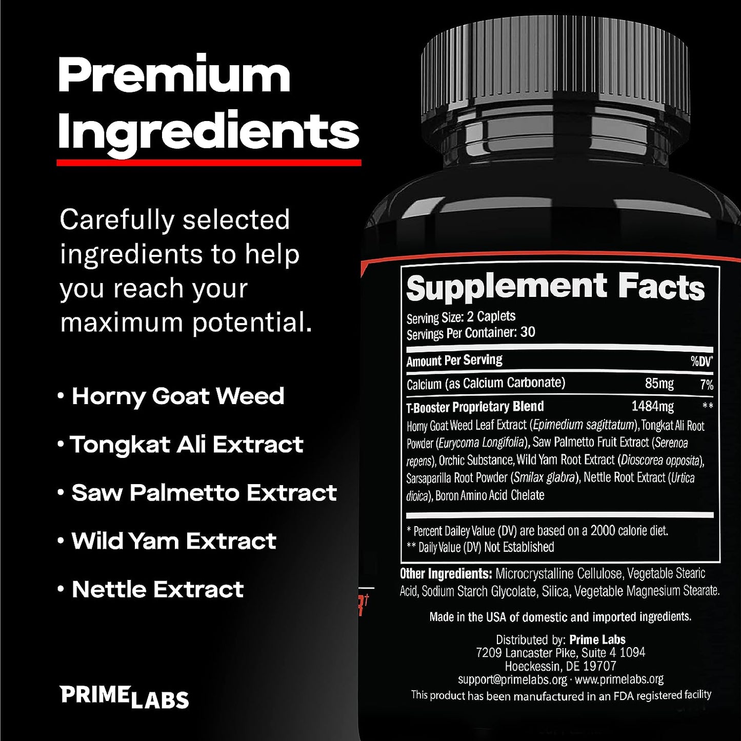 Prime Labs Testosterone Booster